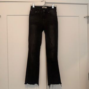 Madewell tall ankle-boot black jeans